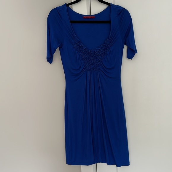 Velvet Jersey Dress - Picture 2 of 3